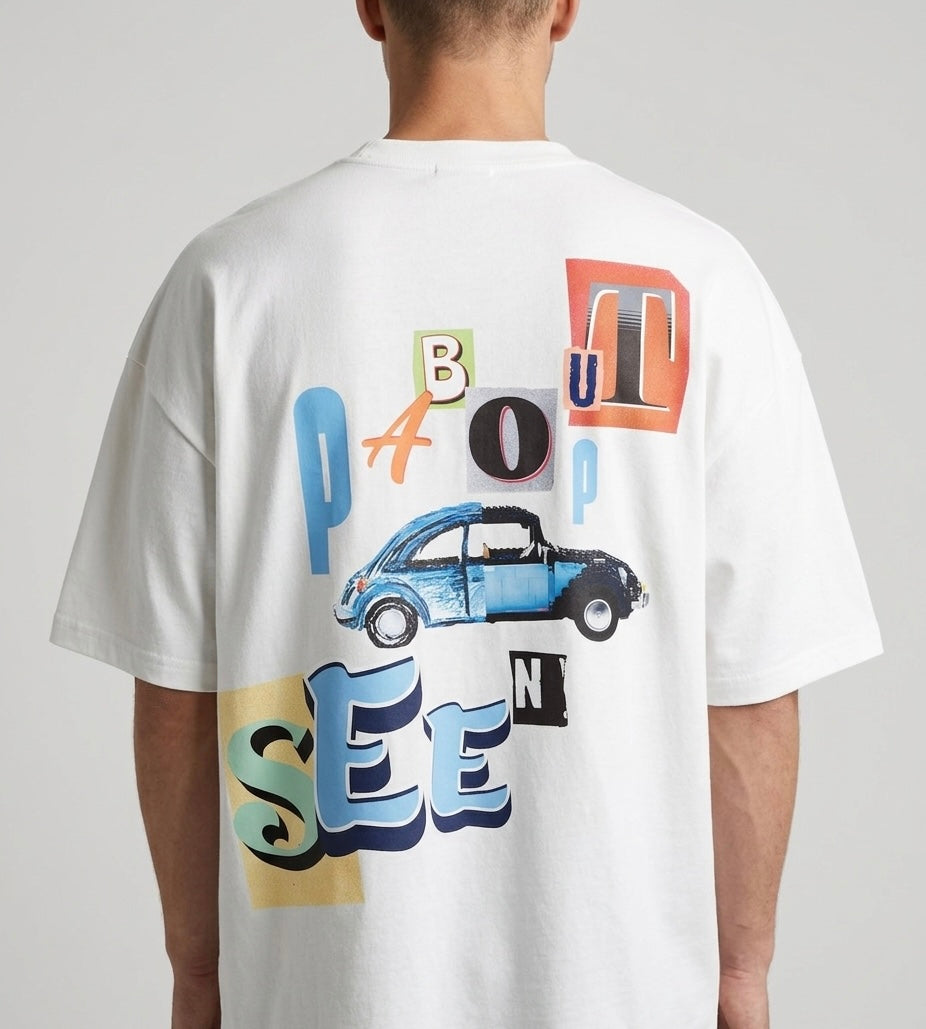 AbouT PoP SEEN Fragmented Icon T-shirt