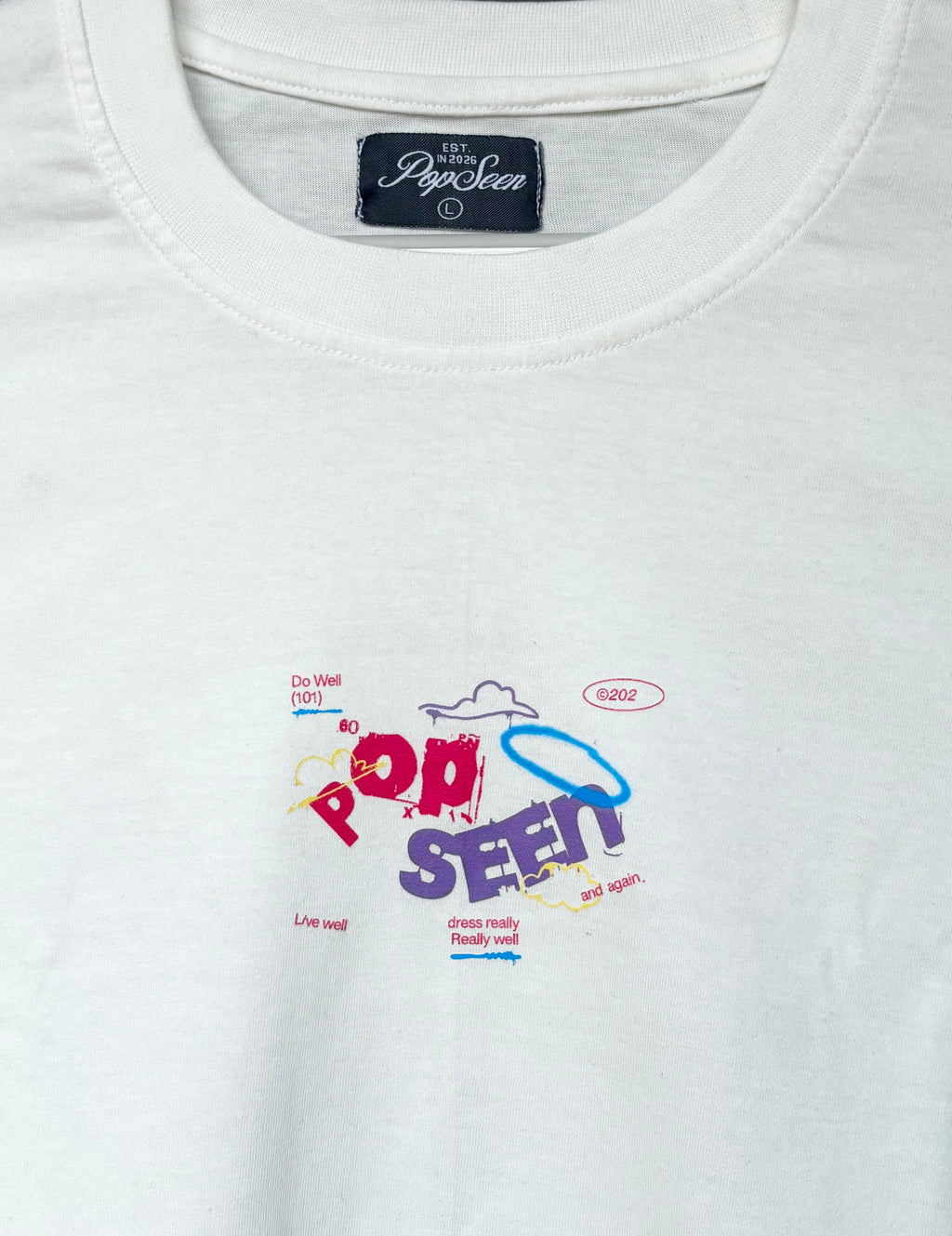 AbouT PoP SEEN Fragmented Icon T-shirt
