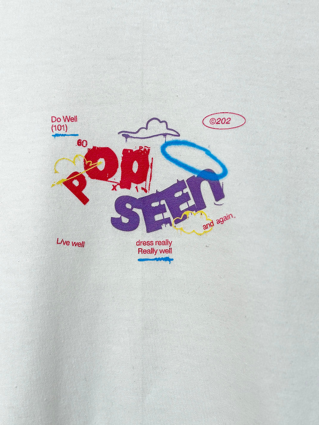 AbouT PoP SEEN Fragmented Icon T-shirt